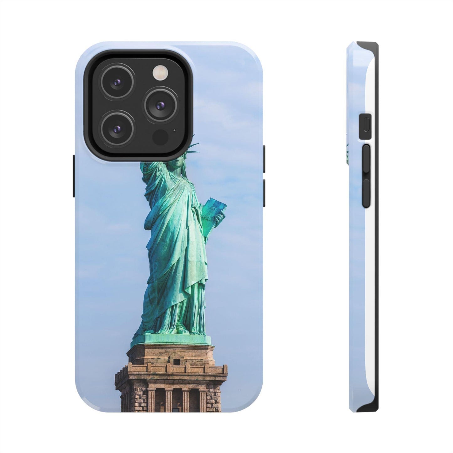 Statue of Liberty Printed Tough Phone Case - Iconic Freedom Design