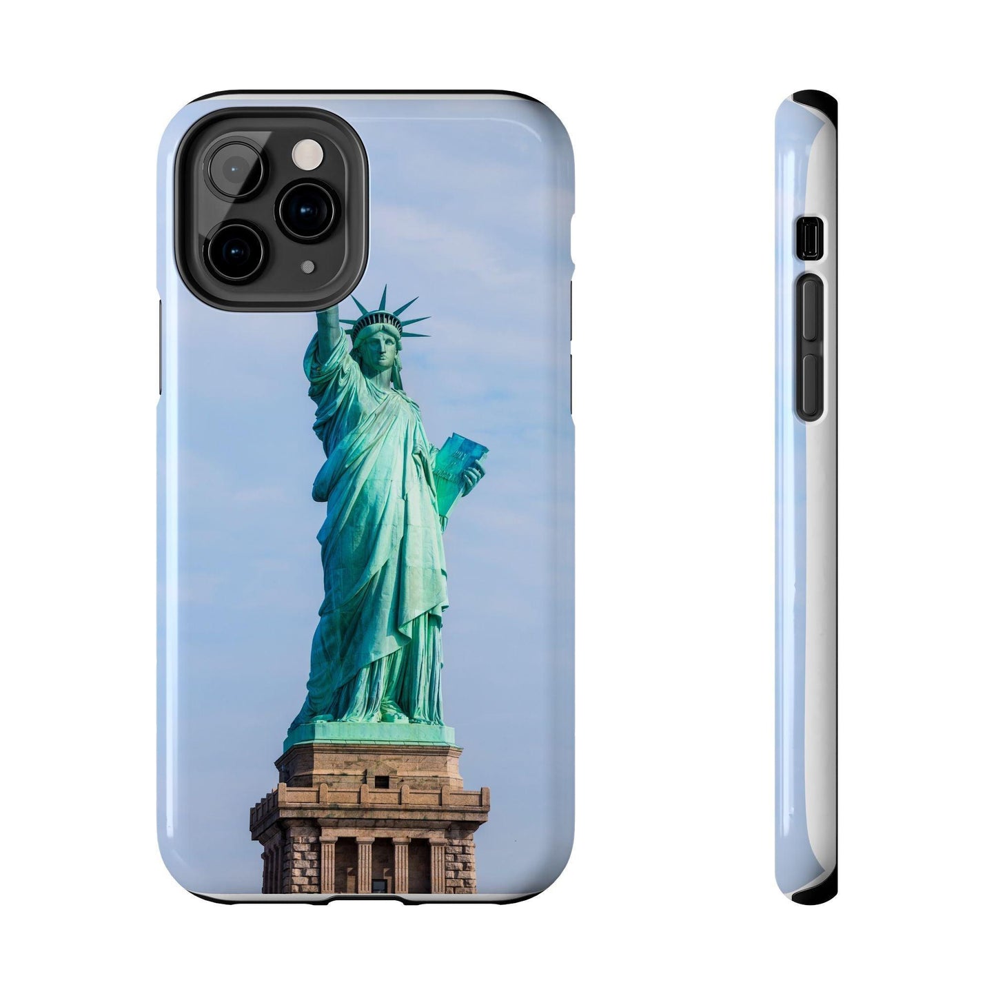 Statue of Liberty Printed Tough Phone Case - Iconic Freedom Design