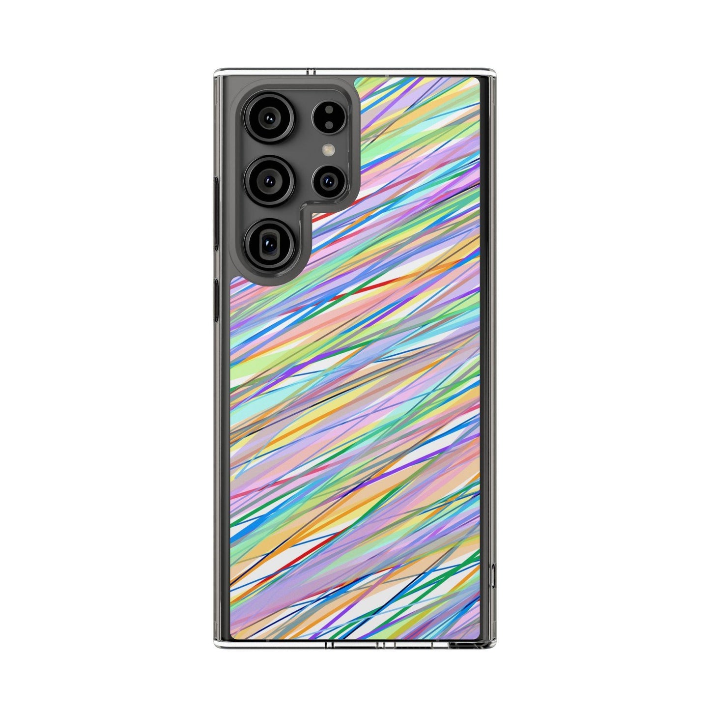 Threads Of Colors Clear Case