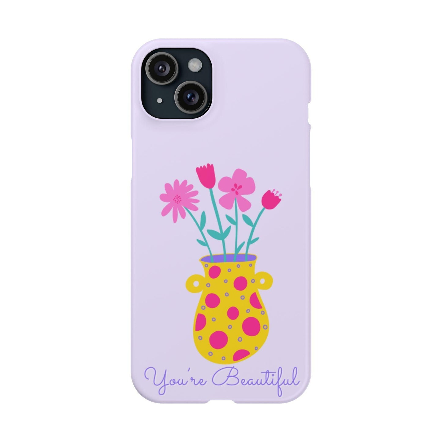 Floral Pot Phone Case – Bloom with Style Everywhere You Go