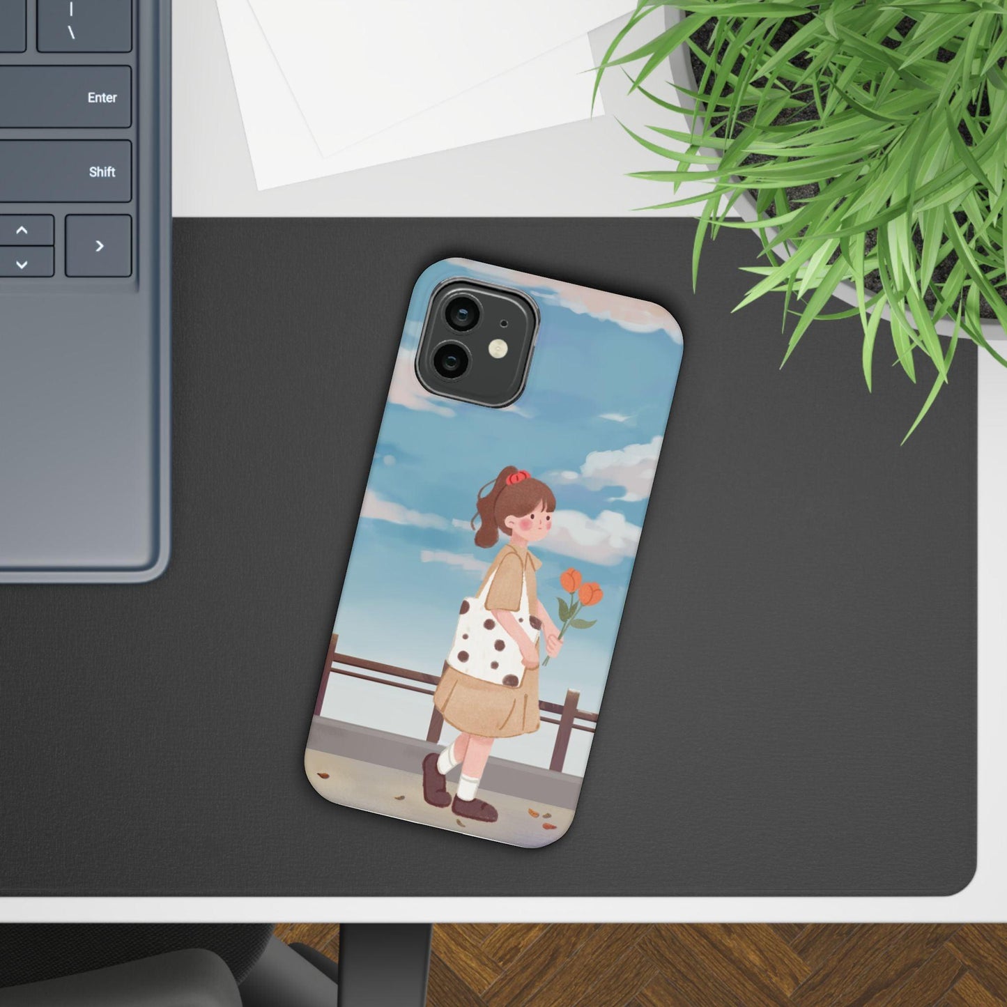 Joyful Stroll Mobile Cover – Embrace Happiness Everywhere You Go!