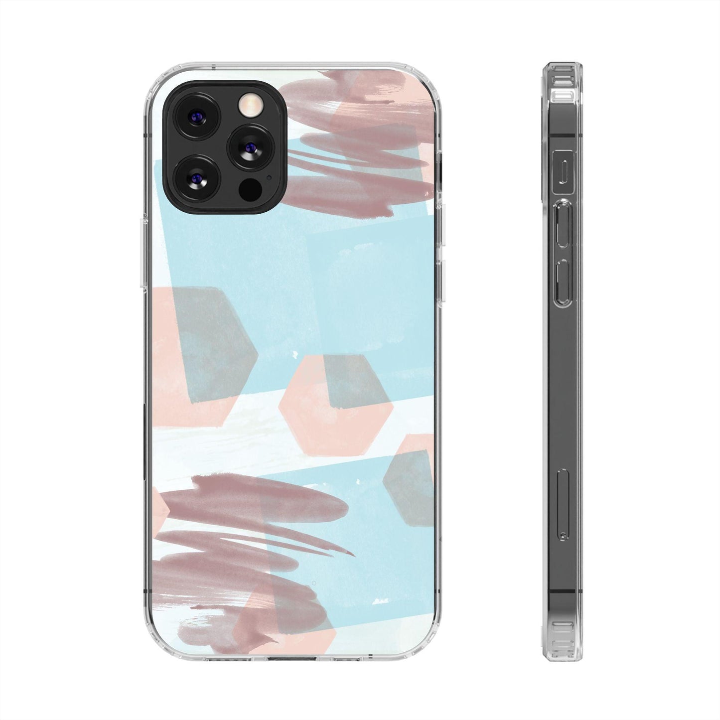Shades In Abstract Clear Cases