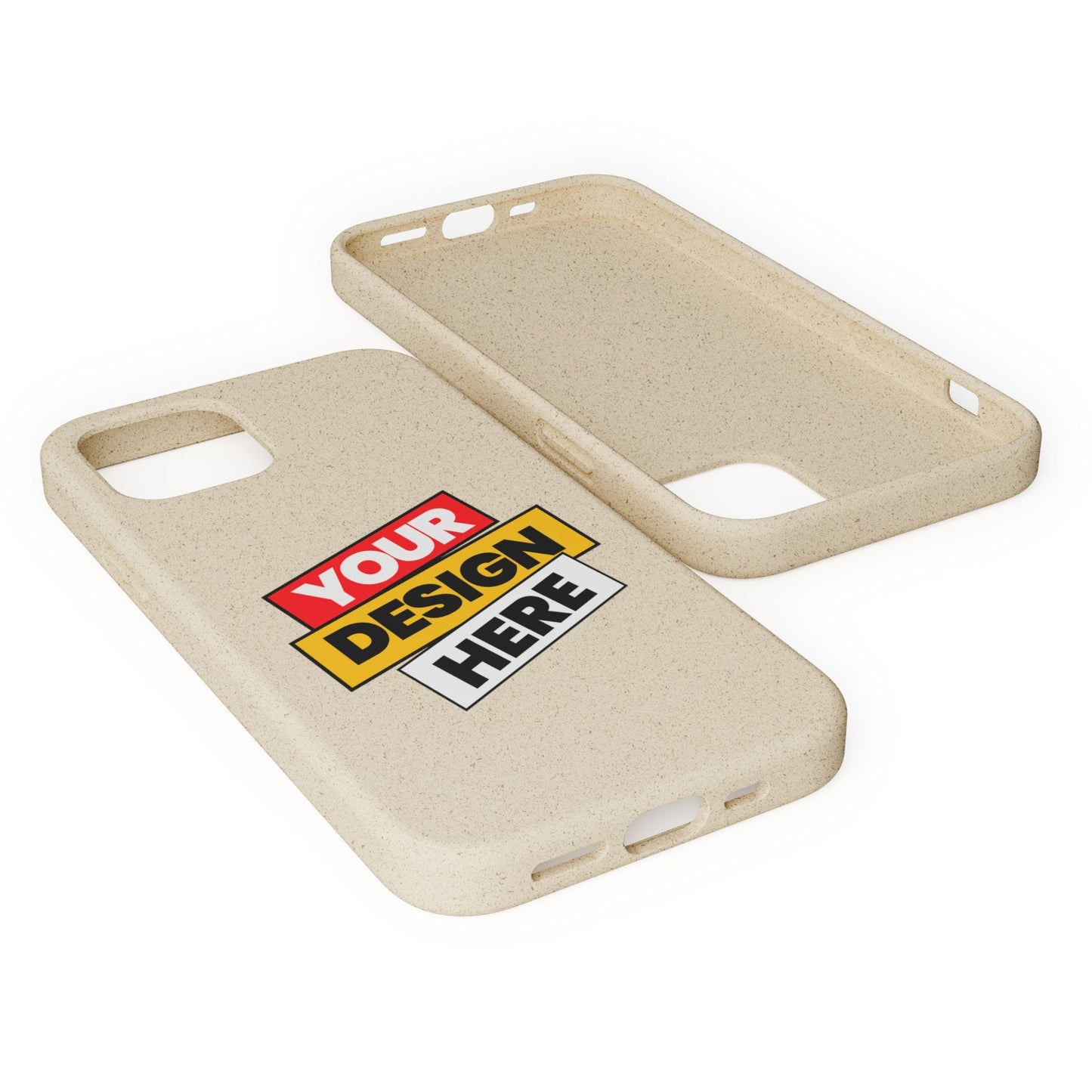 Eco-Friendly Phone Case, Biodegradable Phone Cover, Sustainable Accessory, Customizable iPhone Case, Green Gift Idea, Environmentally