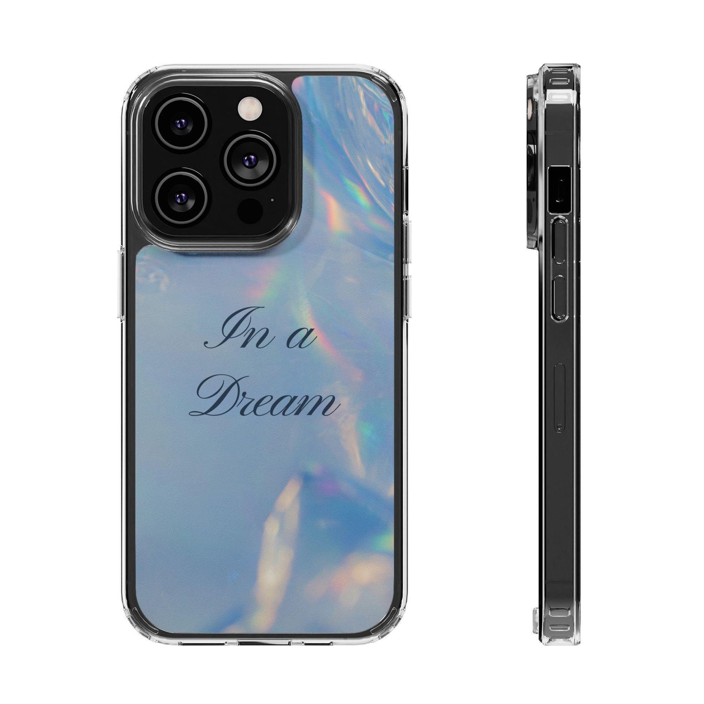 In a Dream Shinny Blue Clear Cases