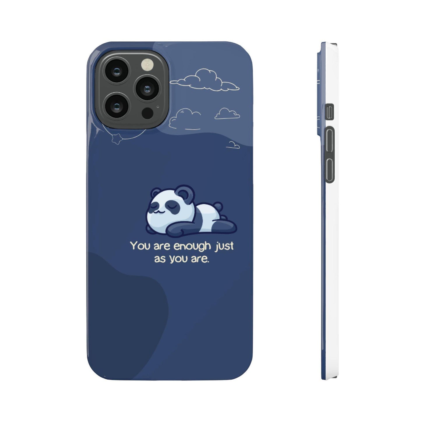 Panda Dreams Phone Case – Cozy Vibes & Inspiring Words