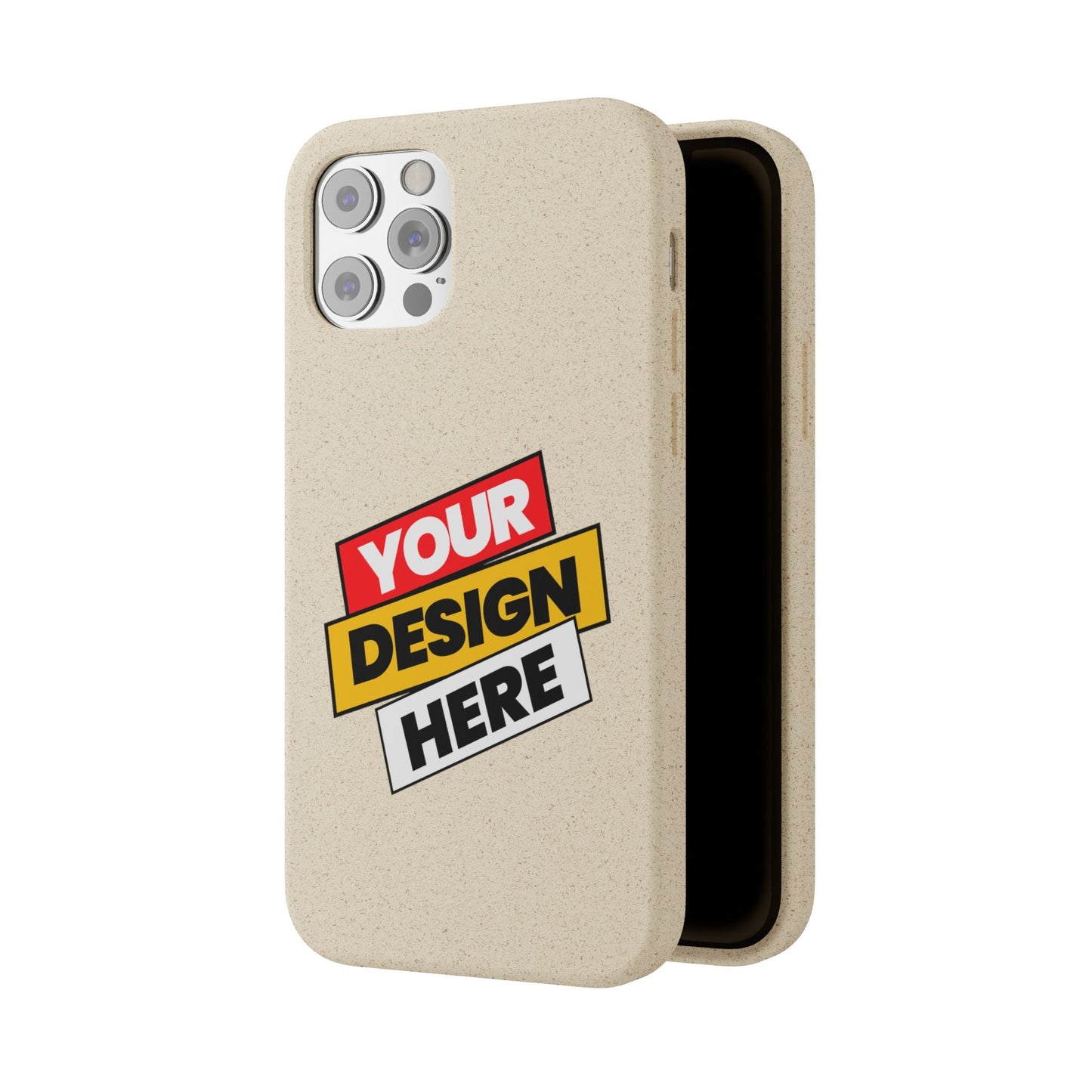 Eco-Friendly Phone Case, Biodegradable Phone Cover, Sustainable Accessory, Customizable iPhone Case, Green Gift Idea, Environmentally