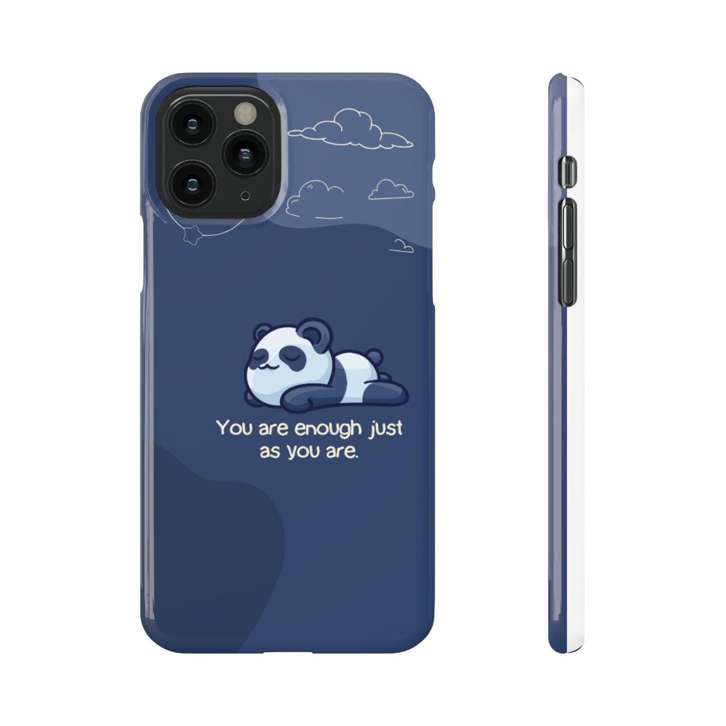 Panda Dreams Phone Case – Cozy Vibes & Inspiring Words