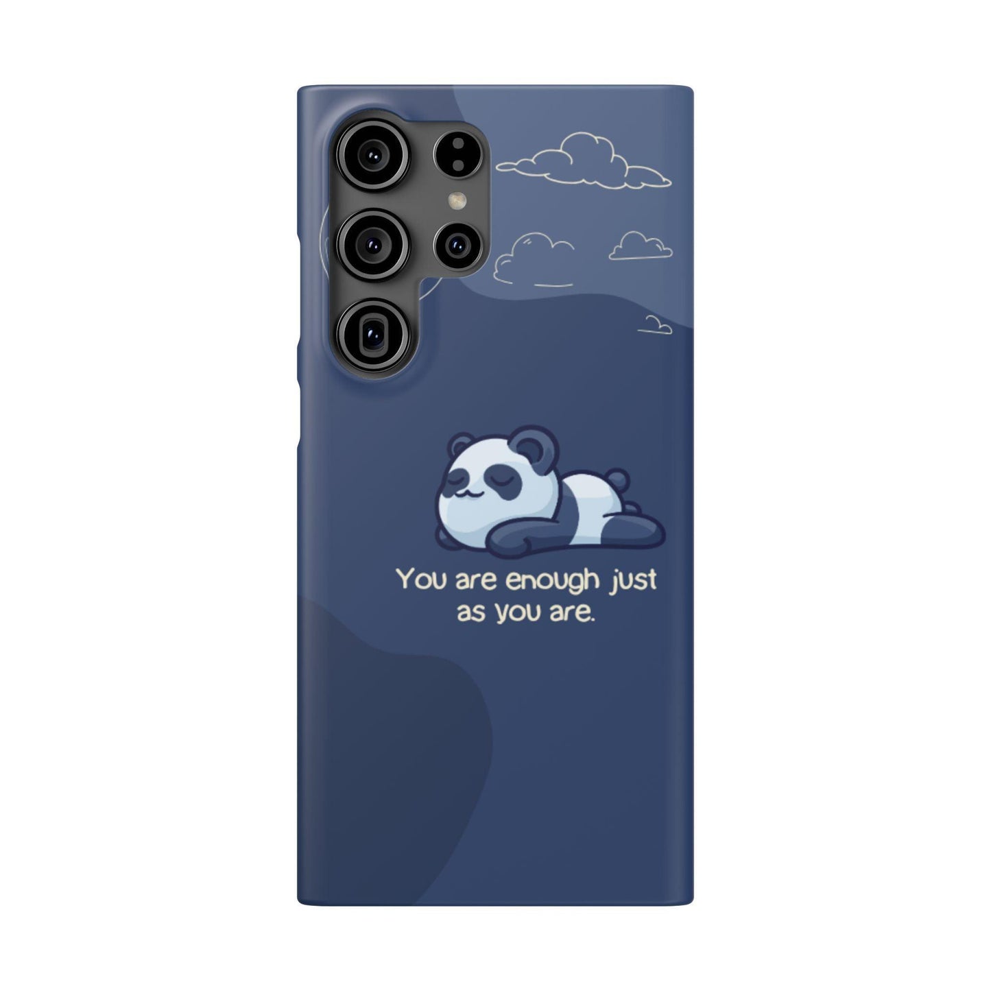 Panda Dreams Phone Case – Cozy Vibes & Inspiring Words