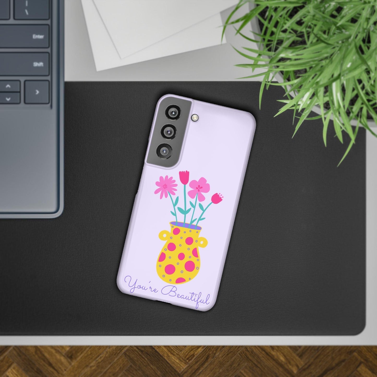 Floral Pot Phone Case – Bloom with Style Everywhere You Go