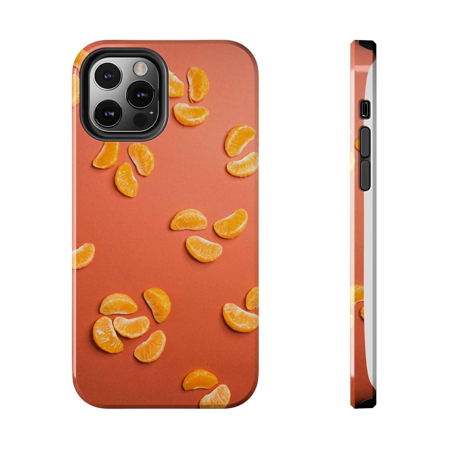 Peal Oranges printed Tough Phone Cases