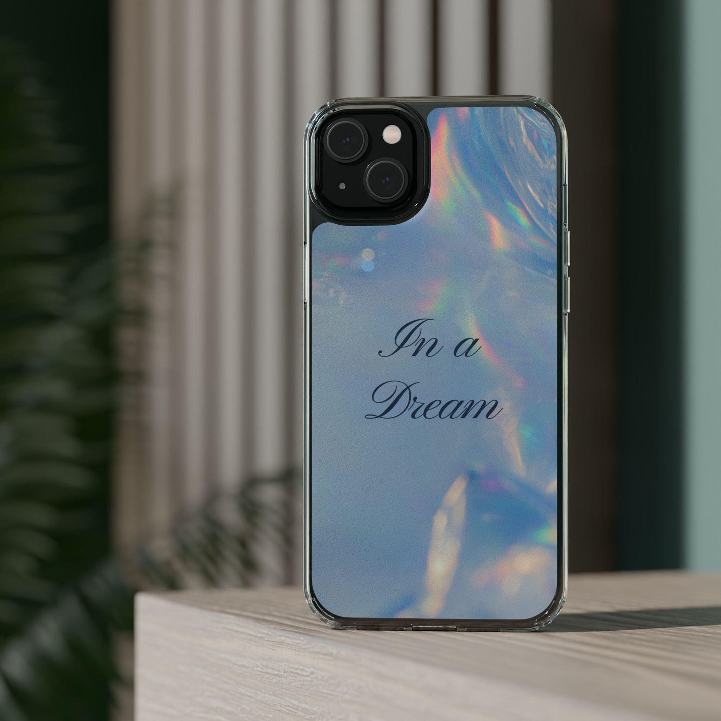 In a Dream Shinny Blue Clear Cases