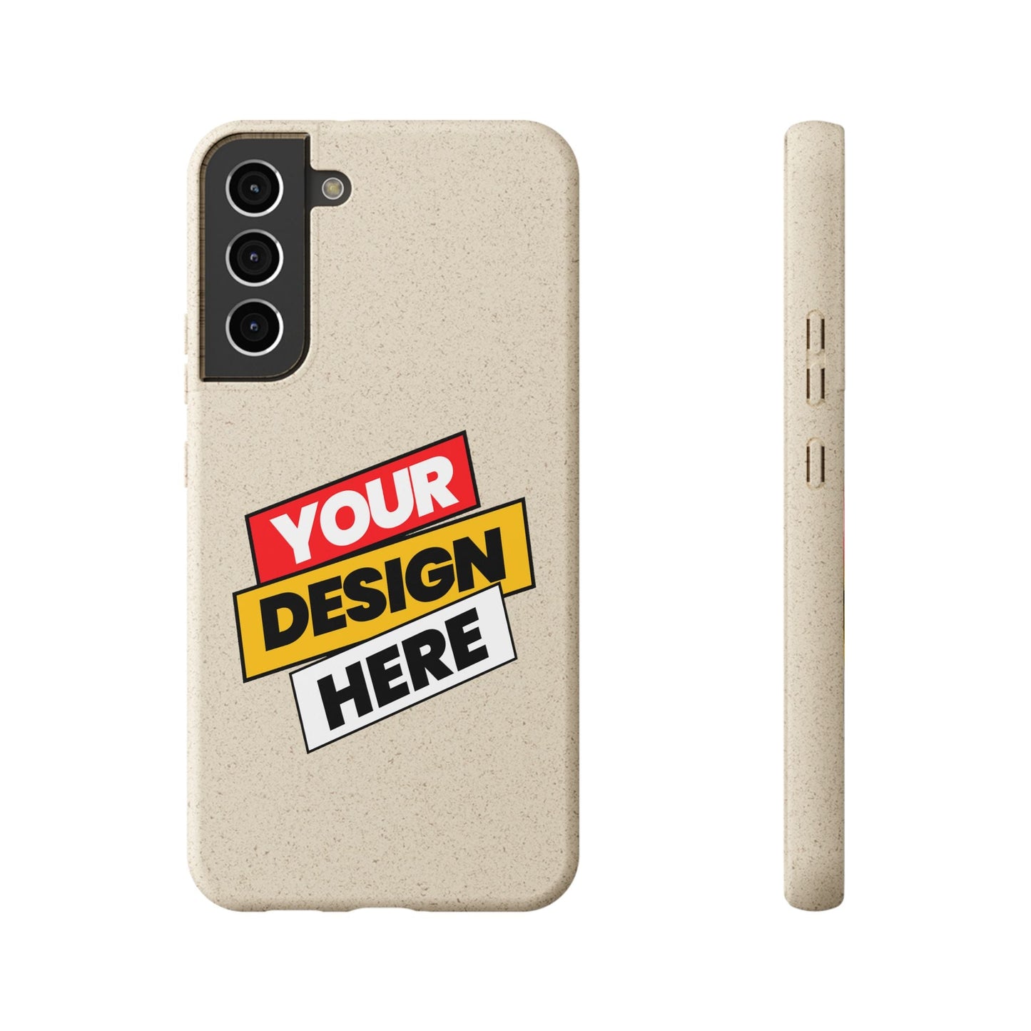 Eco-Friendly Phone Case, Biodegradable Phone Cover, Sustainable Accessory, Customizable iPhone Case, Green Gift Idea, Environmentally