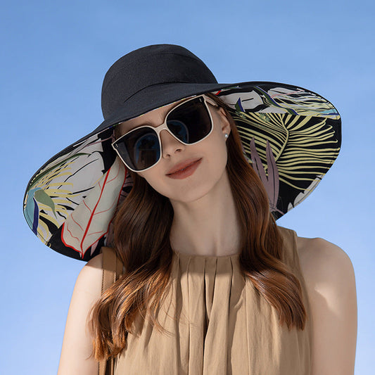 Double-sided Plus-sized Sun Hat