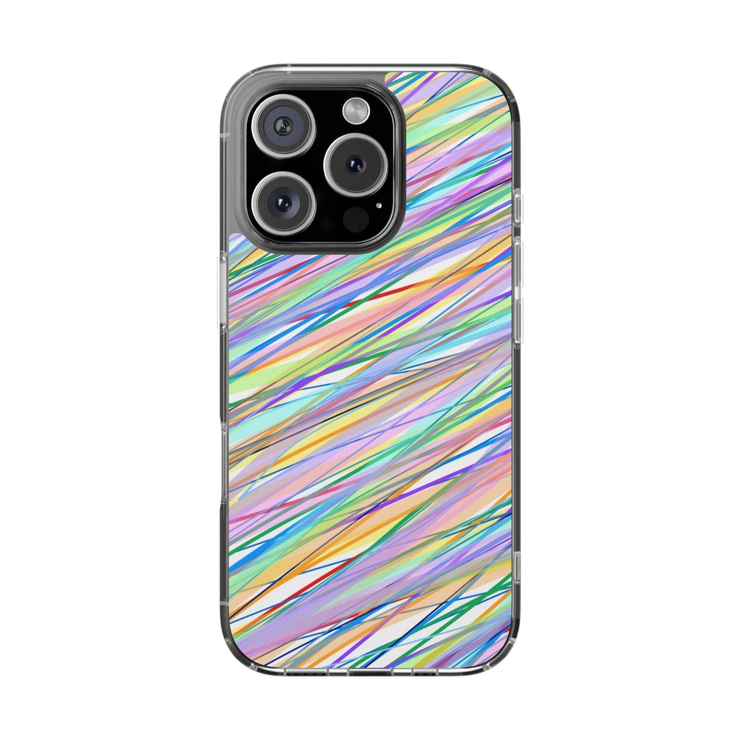 Threads Of Colors Clear Case