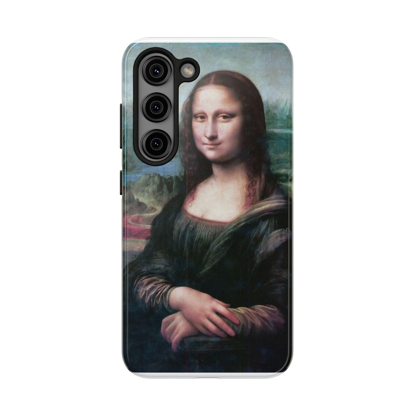 Mona Lisa Painting Tough Phone Cases