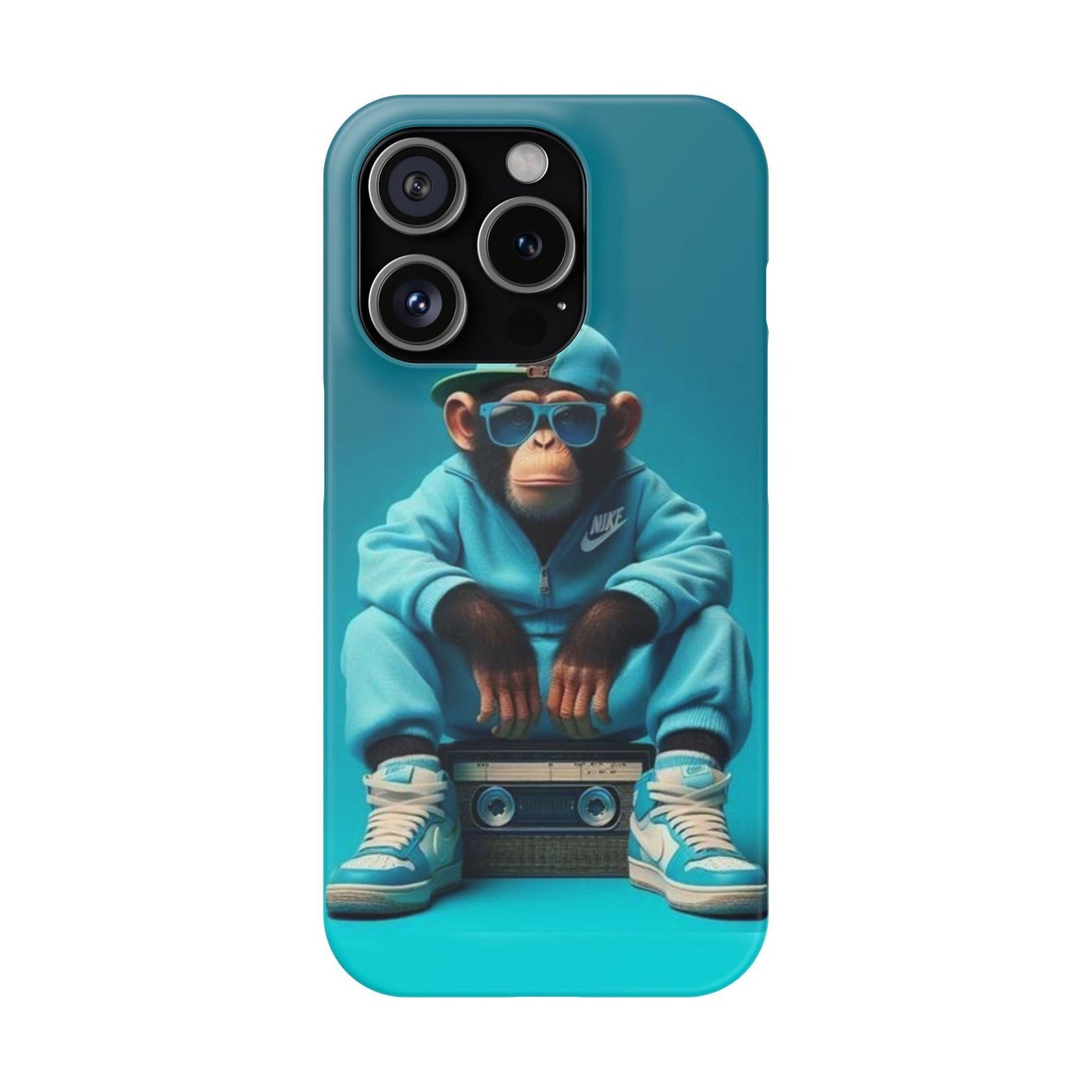 Monkey Madness Phone Case – Unleash the Fun with Cartoon Style!