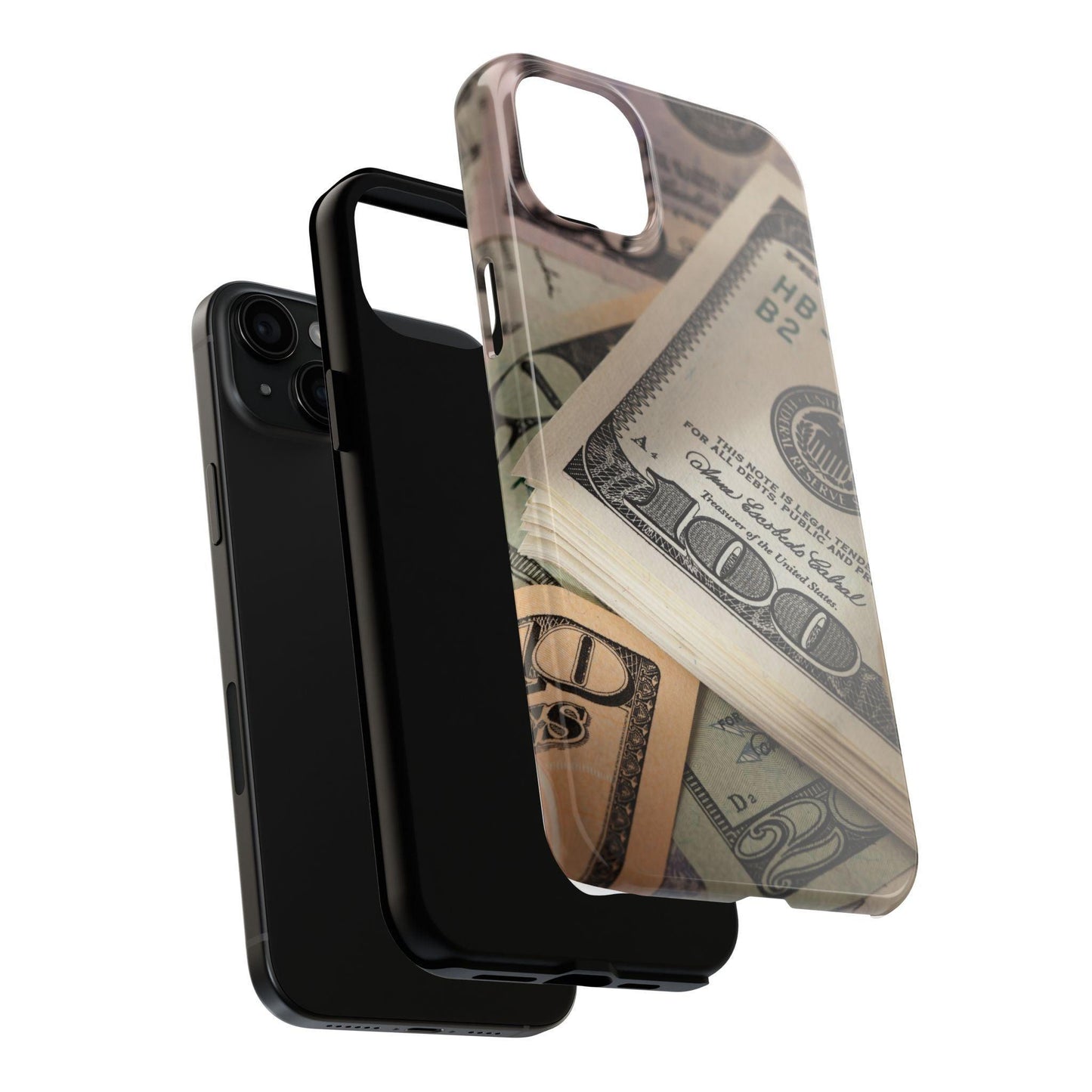 100$ Dollars High Quality Printed Tough Phone Cases
