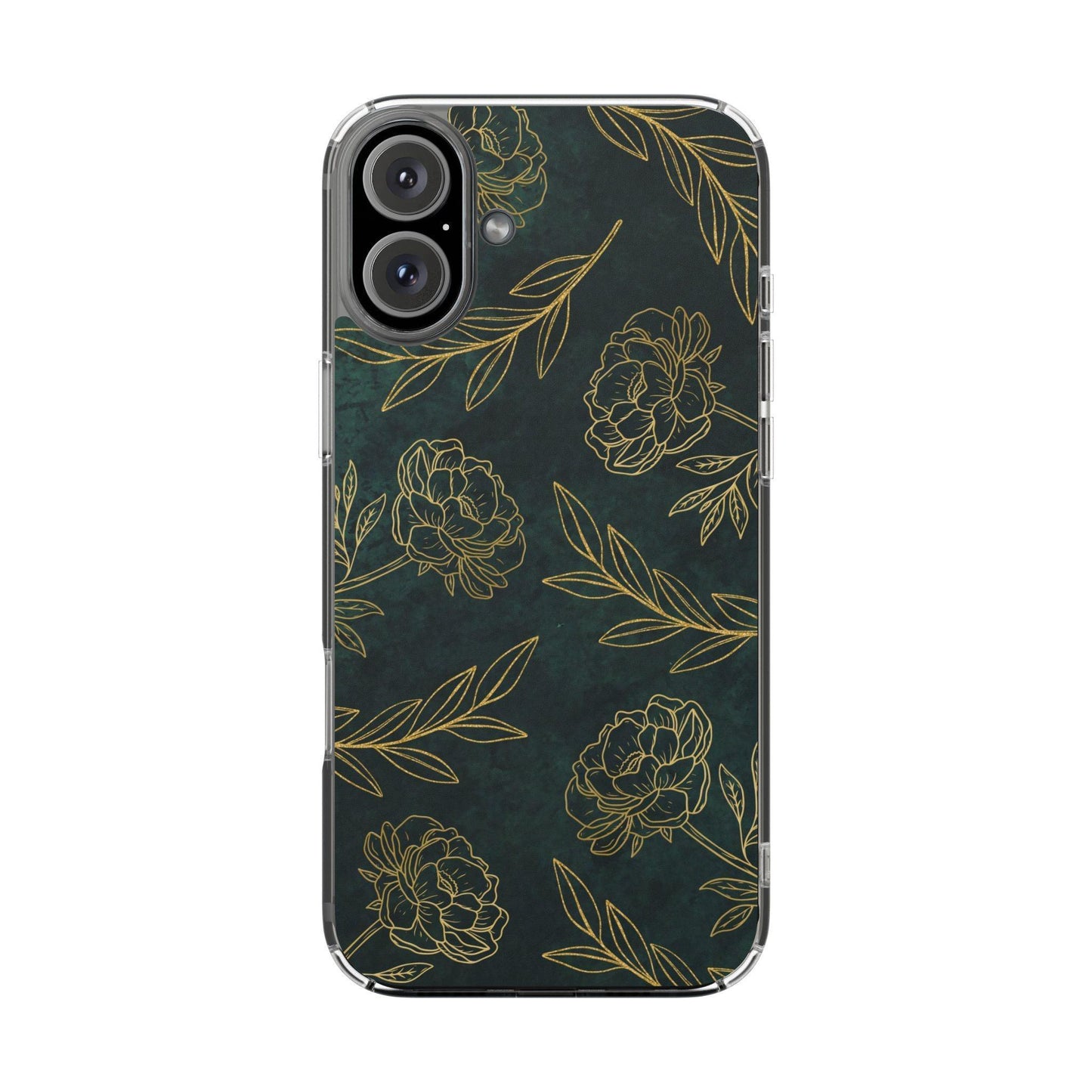 Floral Pattern Clear Cases