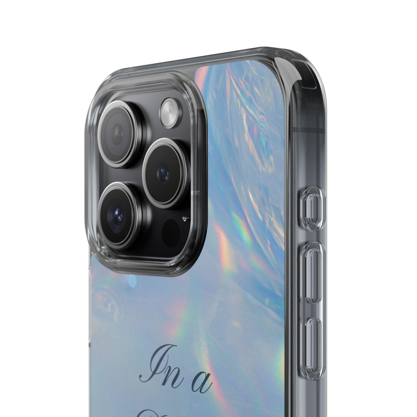 In a Dream Shinny Blue Clear Cases