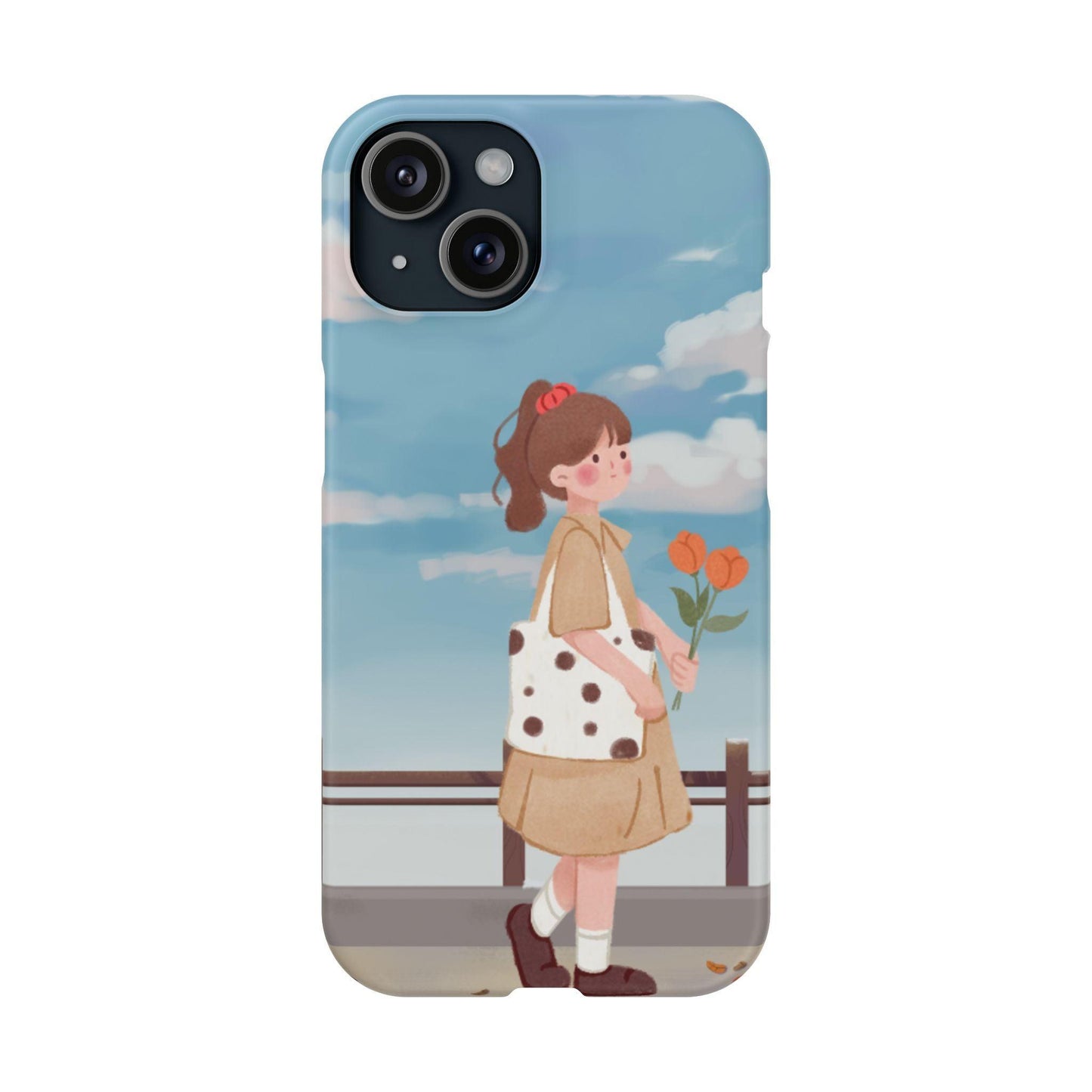 Joyful Stroll Mobile Cover – Embrace Happiness Everywhere You Go!