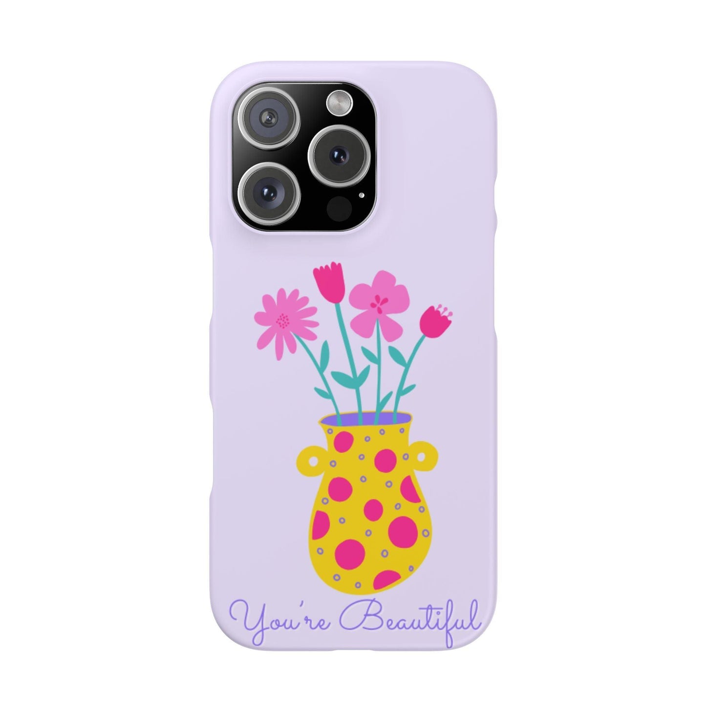 Floral Pot Phone Case – Bloom with Style Everywhere You Go