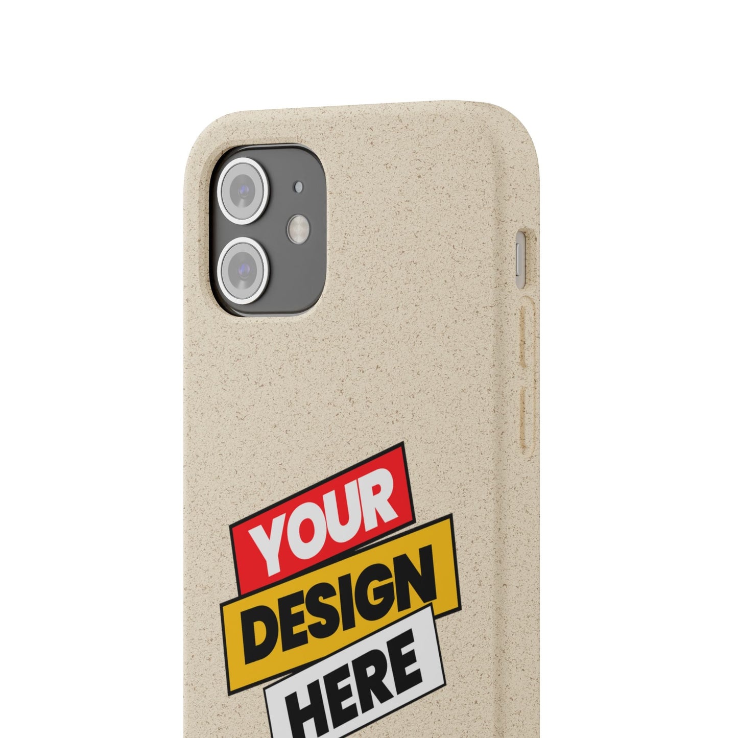 Eco-Friendly Phone Case, Biodegradable Phone Cover, Sustainable Accessory, Customizable iPhone Case, Green Gift Idea, Environmentally