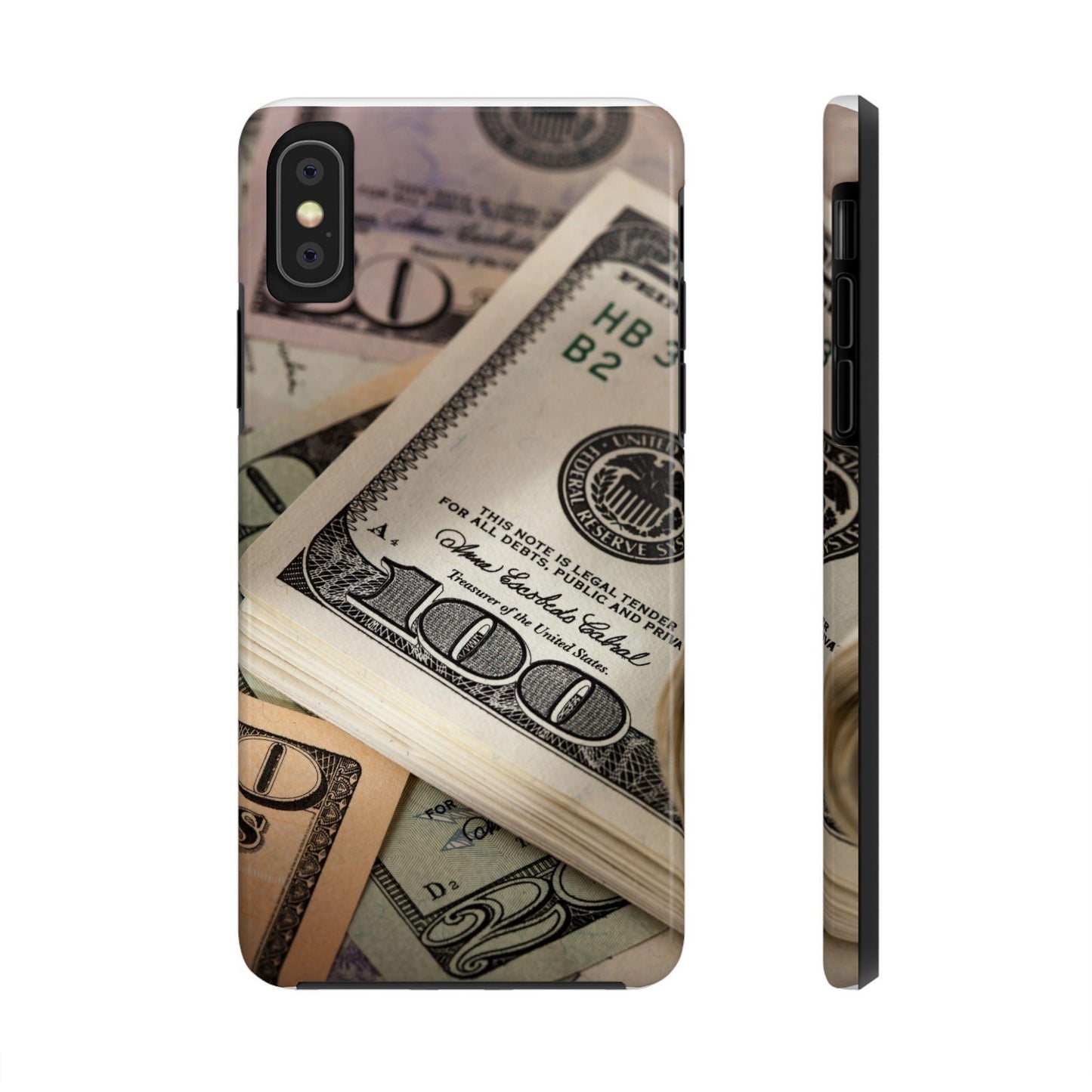 100$ Dollars High Quality Printed Tough Phone Cases