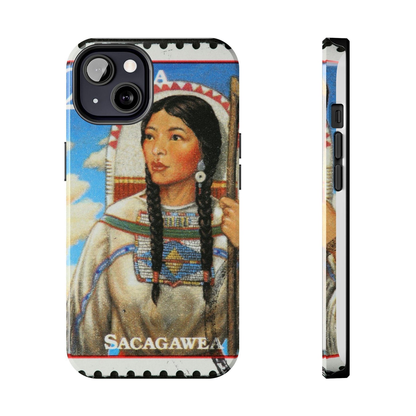 $1 Sacagawea Coin Design Tough Phone Cases