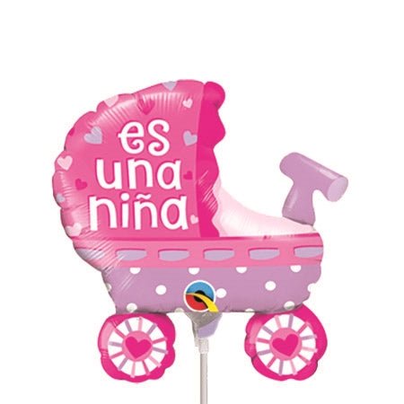 14" Es Una Nina Baby Stroller (10ct)