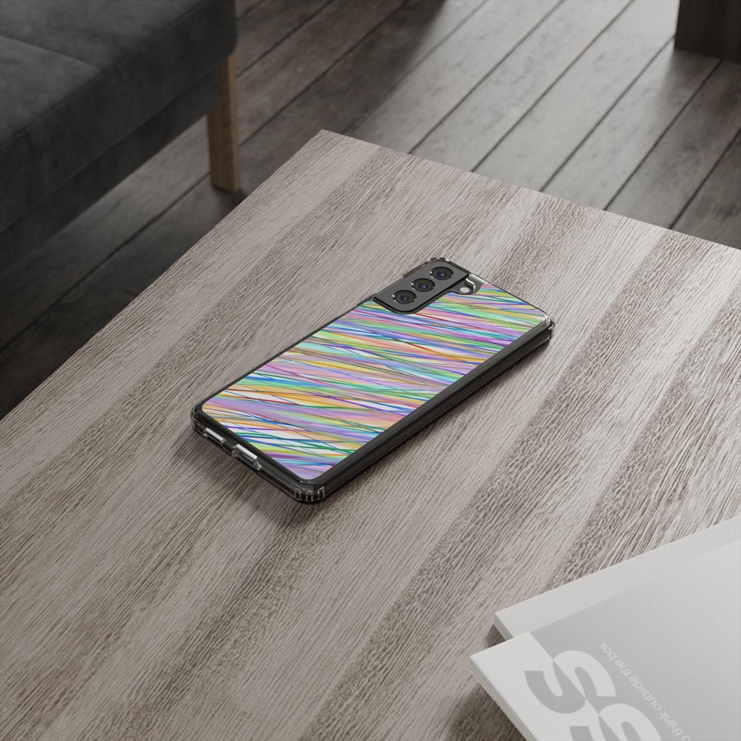 Threads Of Colors Clear Case