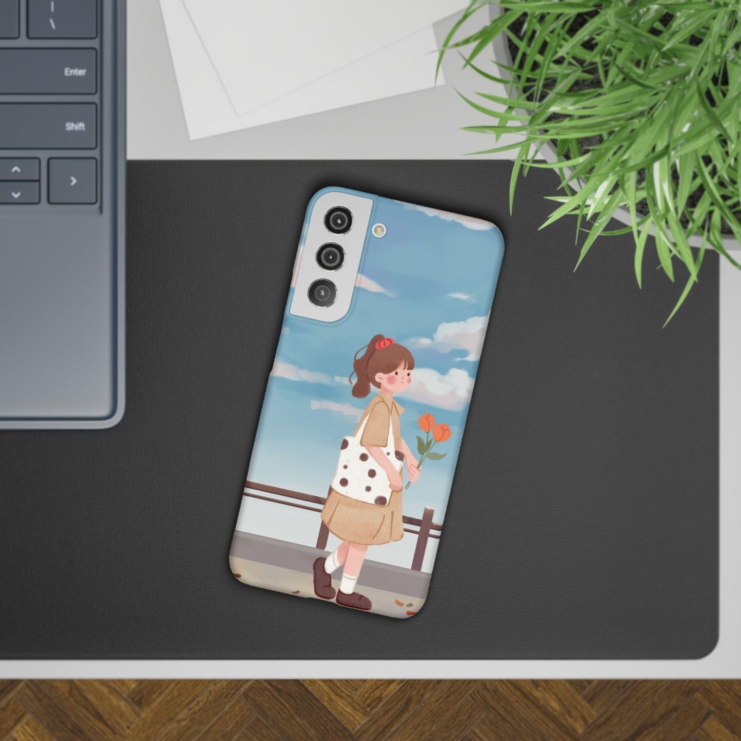 Joyful Stroll Mobile Cover – Embrace Happiness Everywhere You Go!