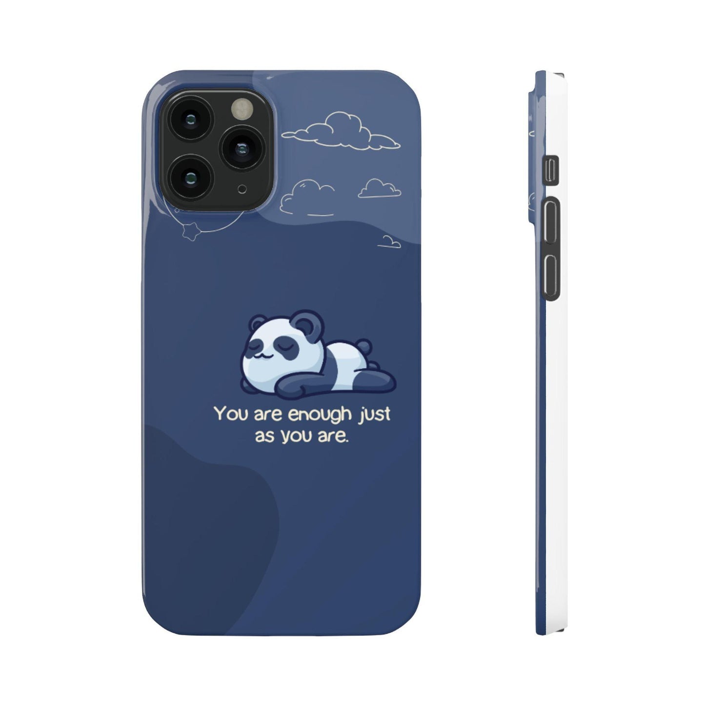 Panda Dreams Phone Case – Cozy Vibes & Inspiring Words