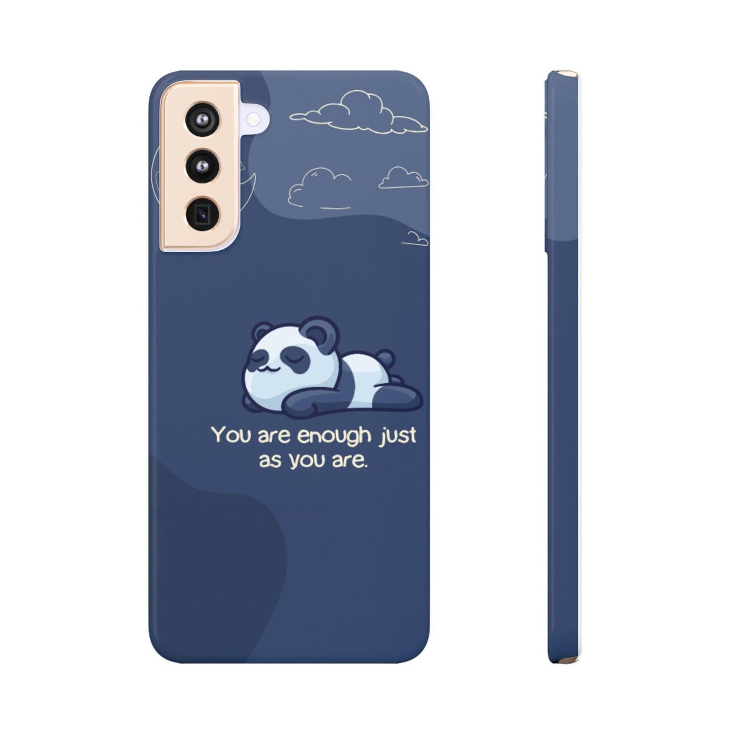 Panda Dreams Phone Case – Cozy Vibes & Inspiring Words