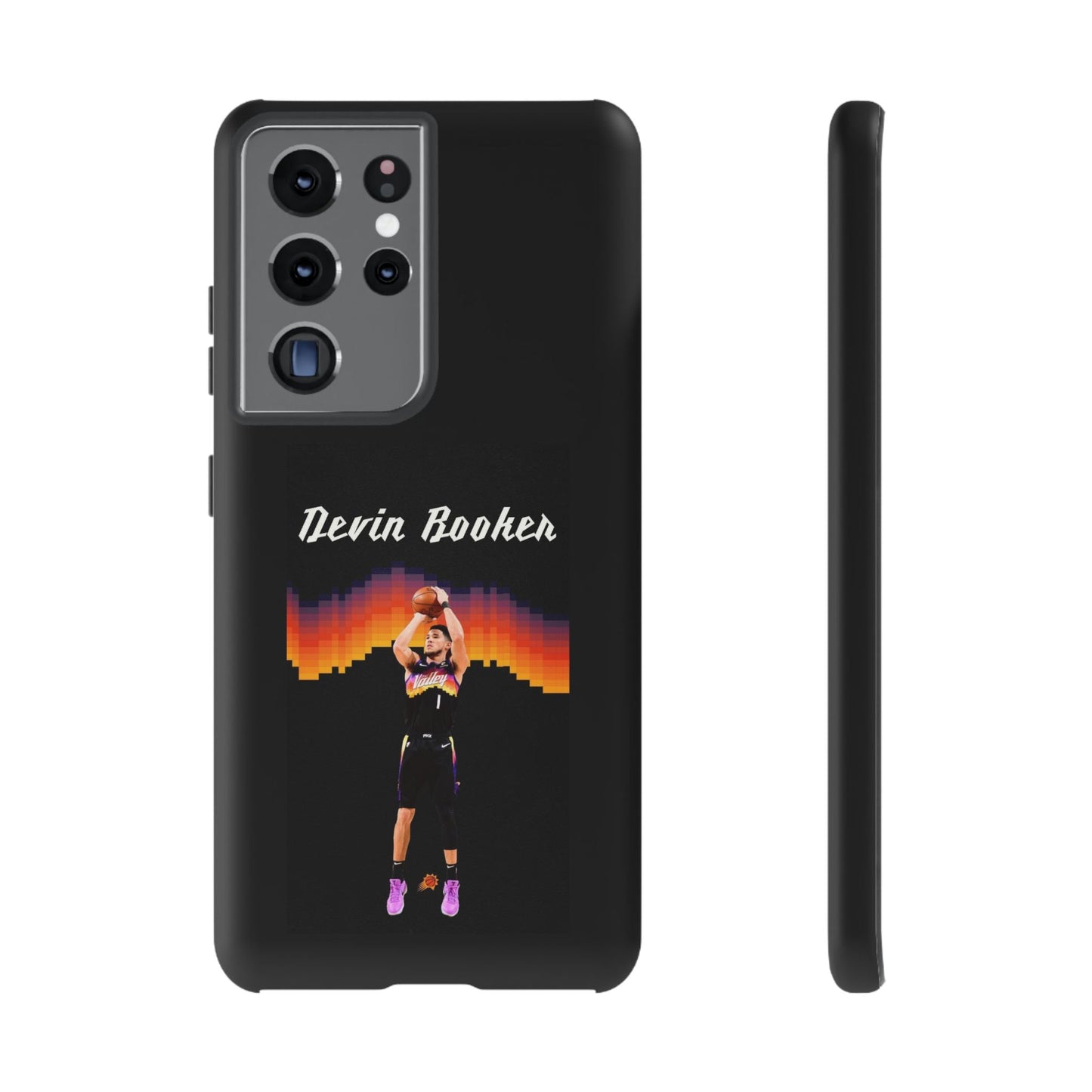 Devin Booker Precision Blaze Series – Dual-Layer ShockGuard Protection | Fits iPhone 8–16 Pro Max & Samsung Galaxy S10–S25 Ultra
