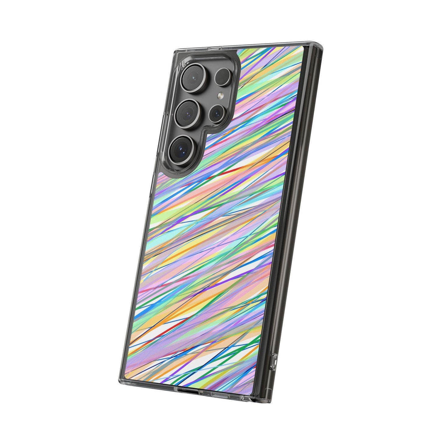 Threads Of Colors Clear Case