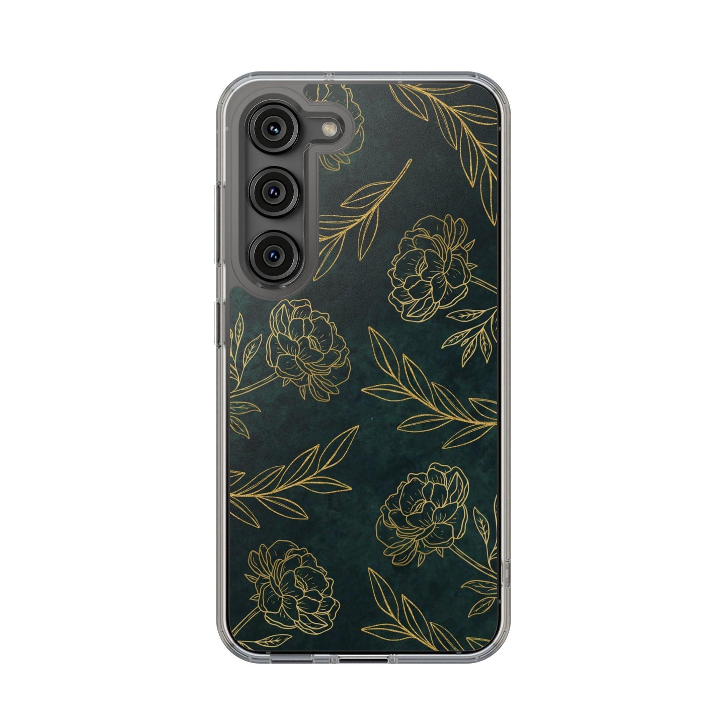 Floral Pattern Clear Cases