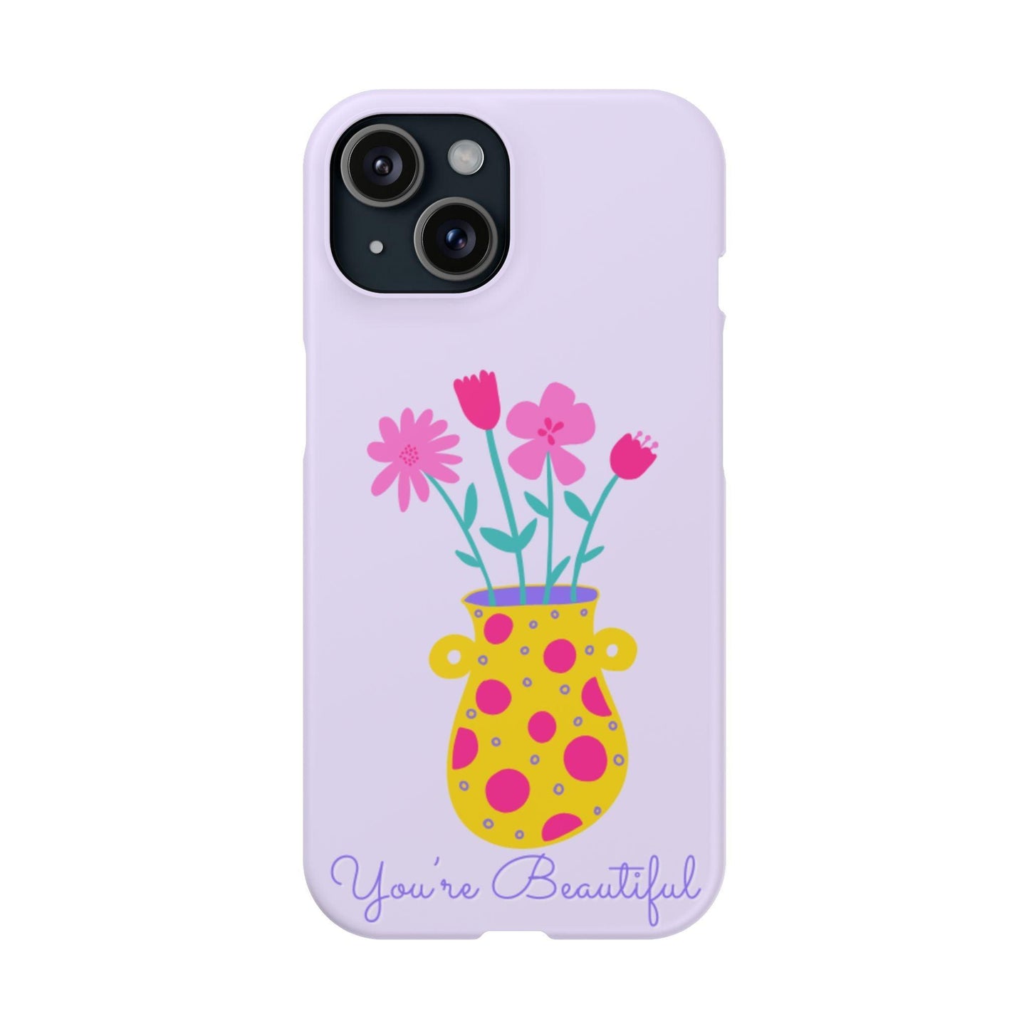 Floral Pot Phone Case – Bloom with Style Everywhere You Go