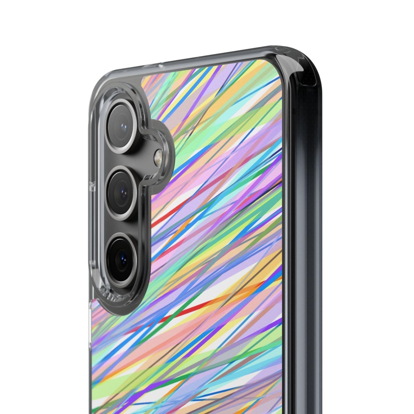 Threads Of Colors Clear Case