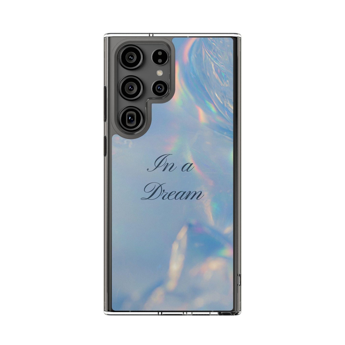 In a Dream Shinny Blue Clear Cases
