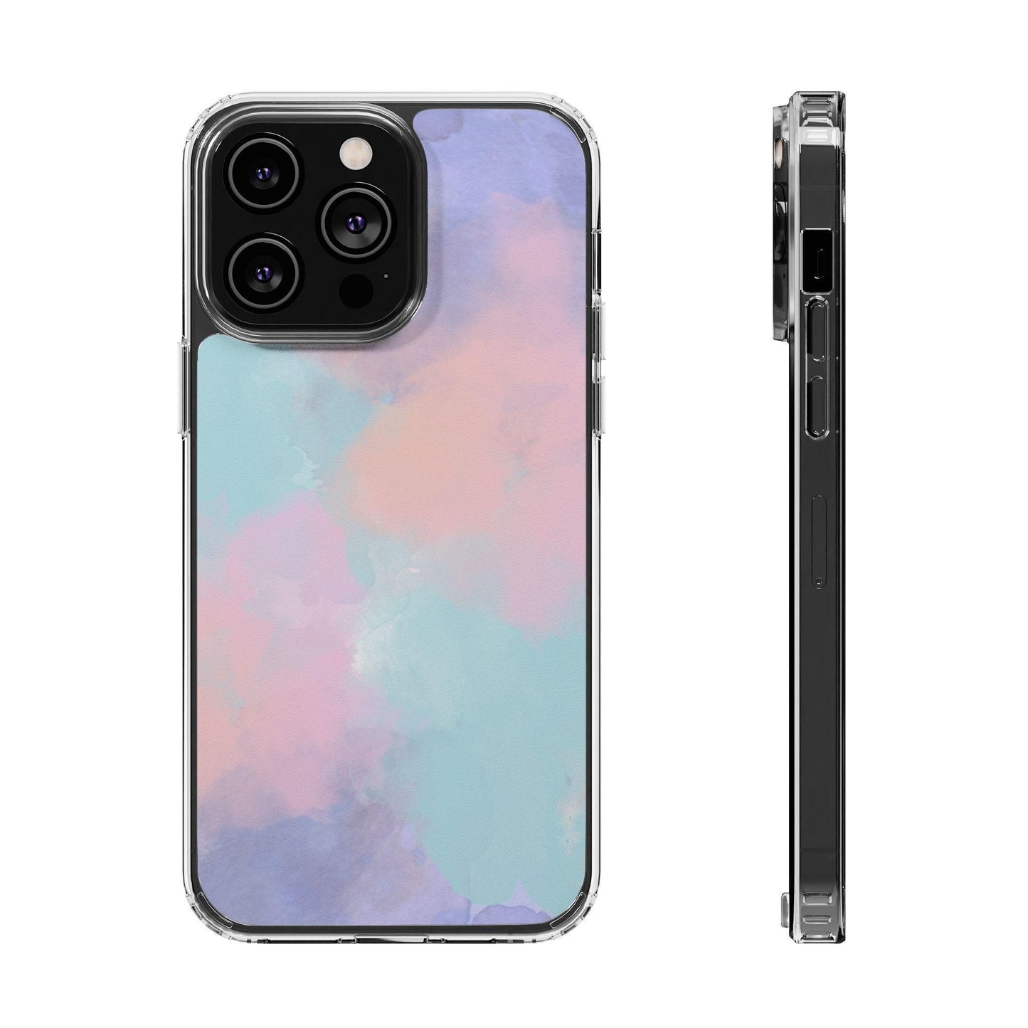 Shades of Pastel Clear Cases