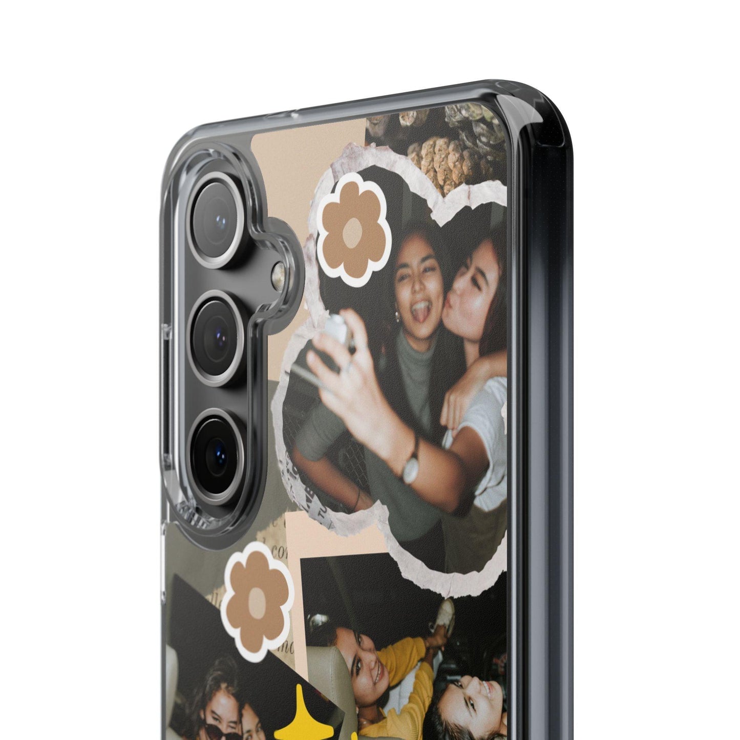Memories In Retro Templet  Custom Printed Clear Cases