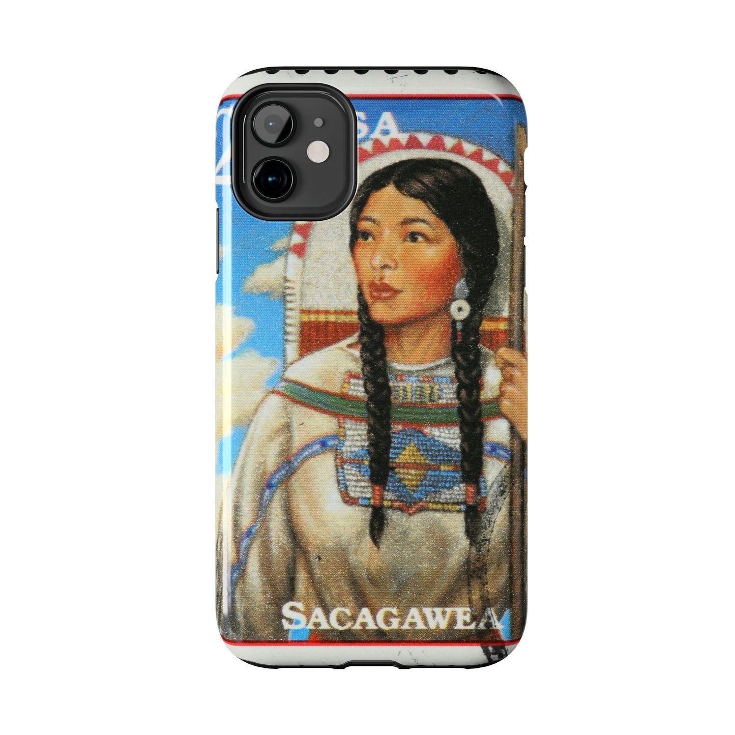 $1 Sacagawea Coin Design Tough Phone Cases