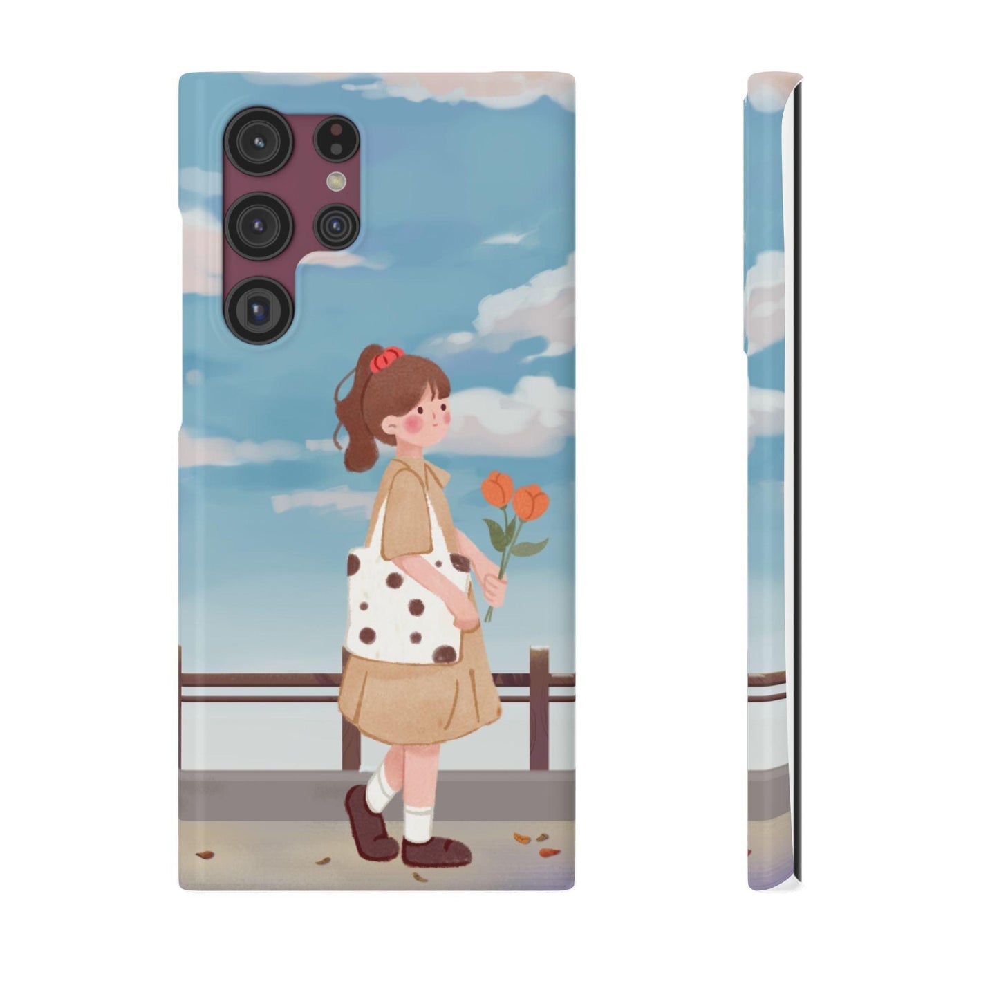 Joyful Stroll Mobile Cover – Embrace Happiness Everywhere You Go!