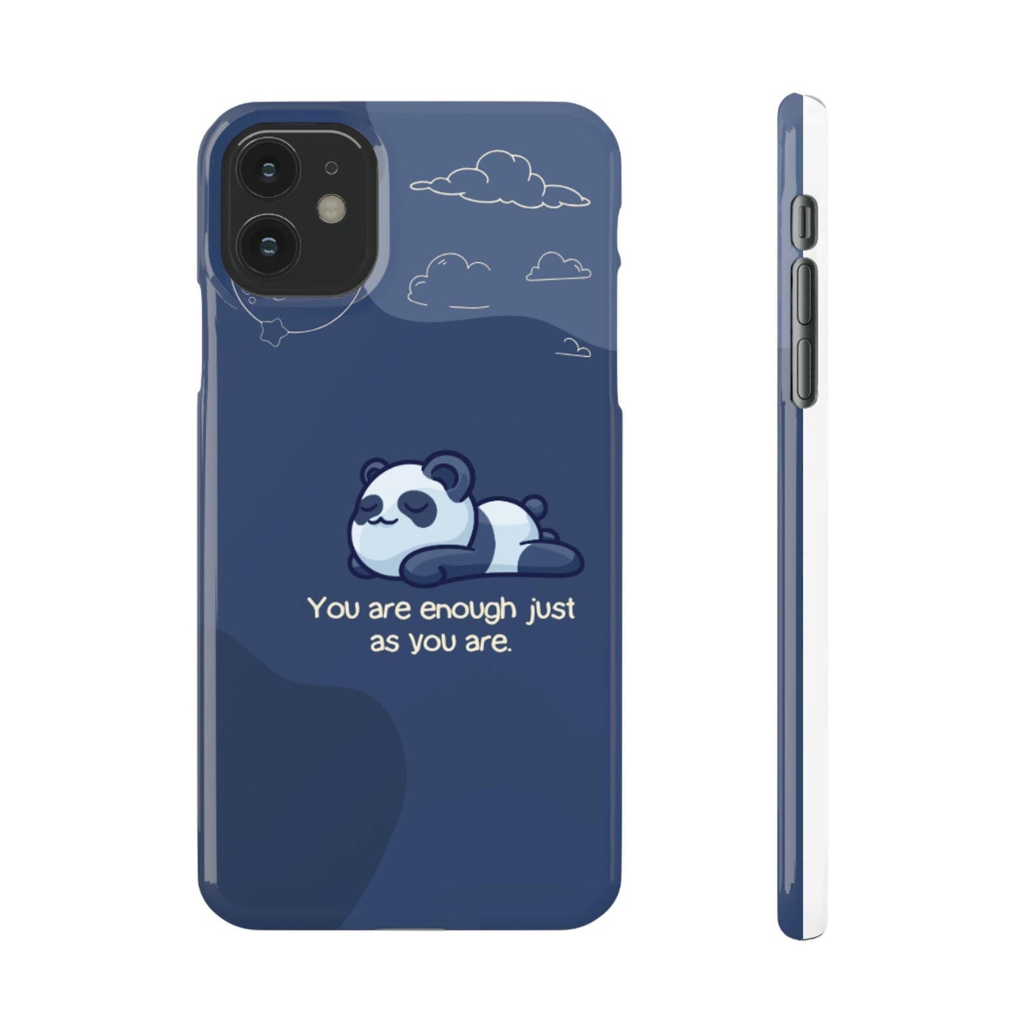 Panda Dreams Phone Case – Cozy Vibes & Inspiring Words