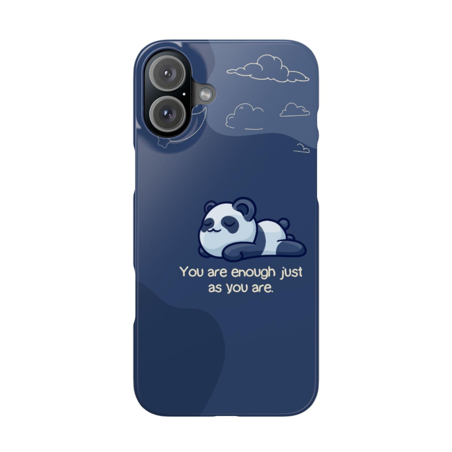 Panda Dreams Phone Case – Cozy Vibes & Inspiring Words