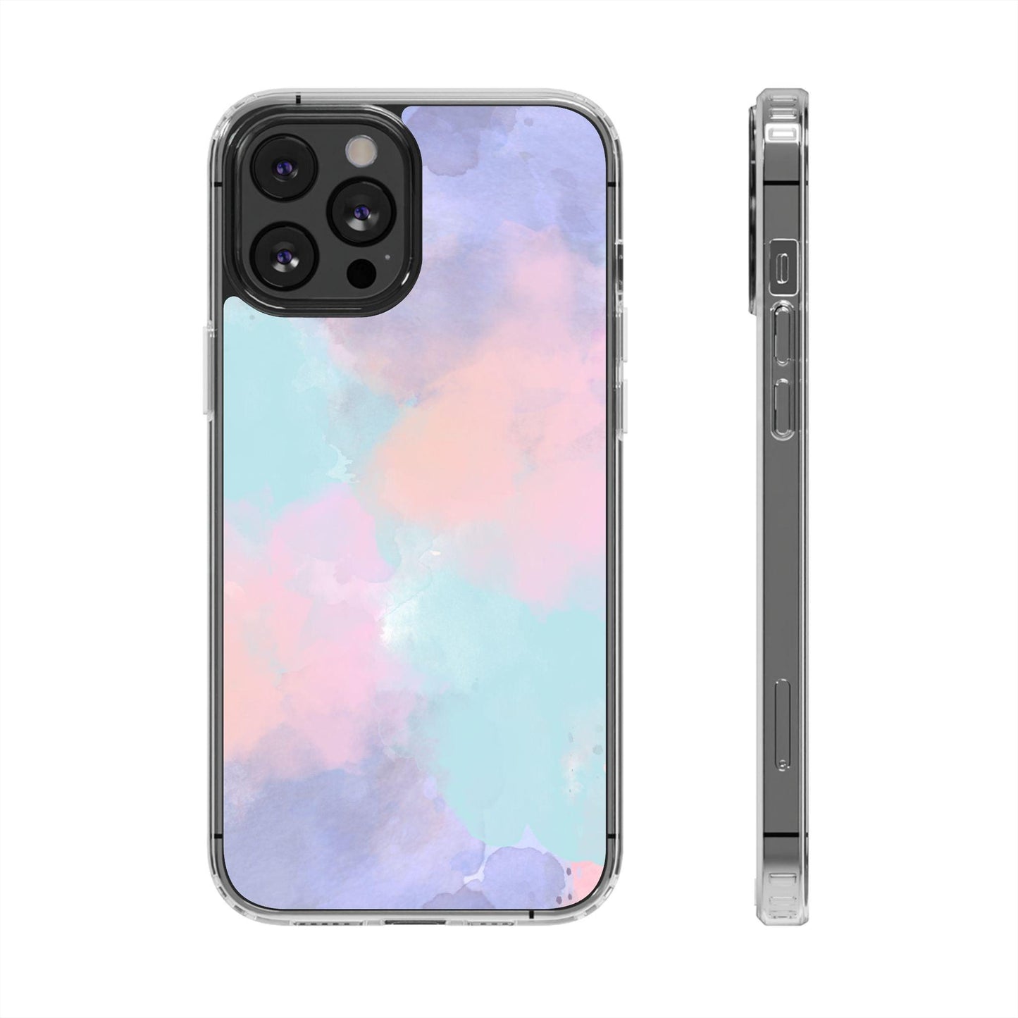 Shades of Pastel Clear Cases