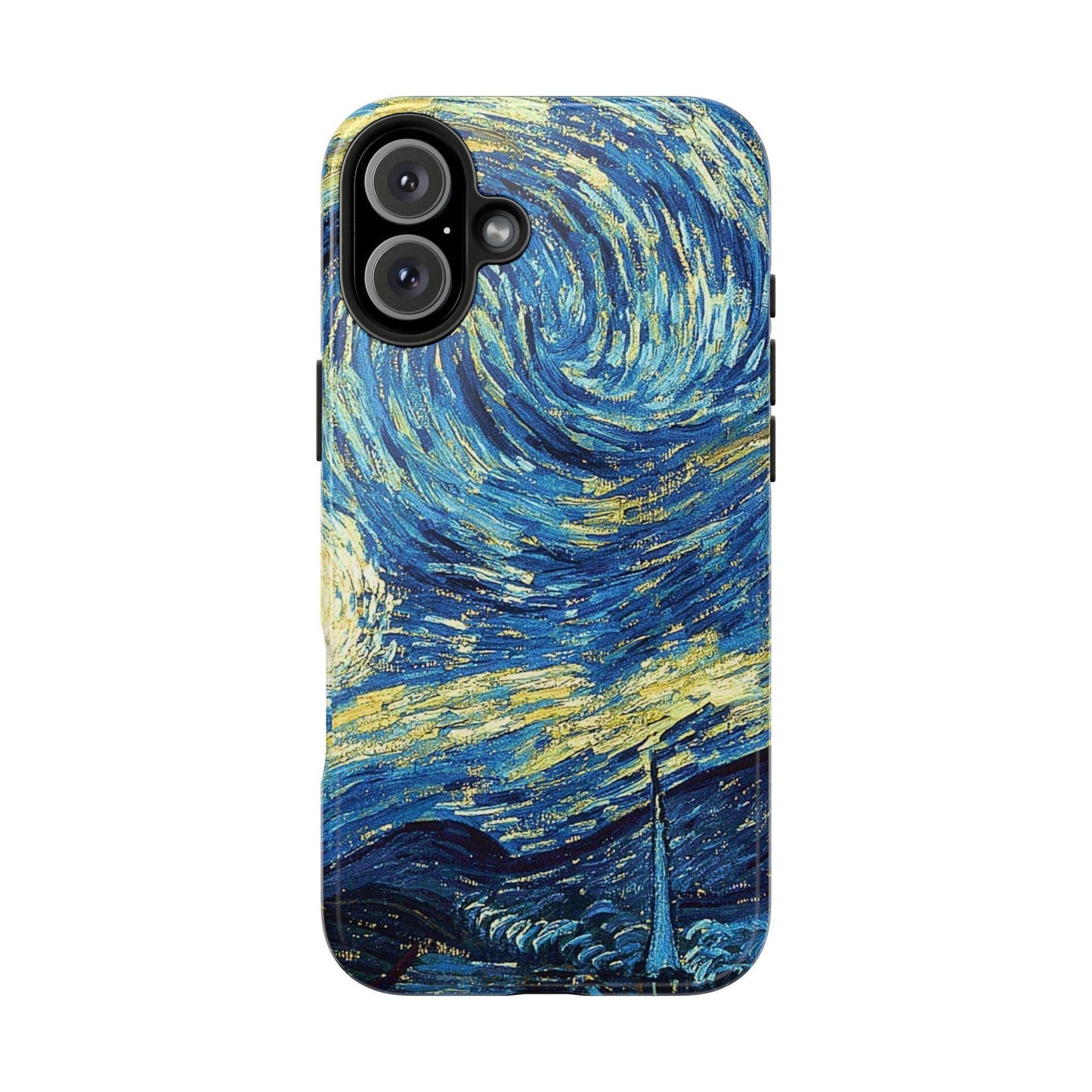 Blue And Yellow Theme Art Colors Tough Phone Cases