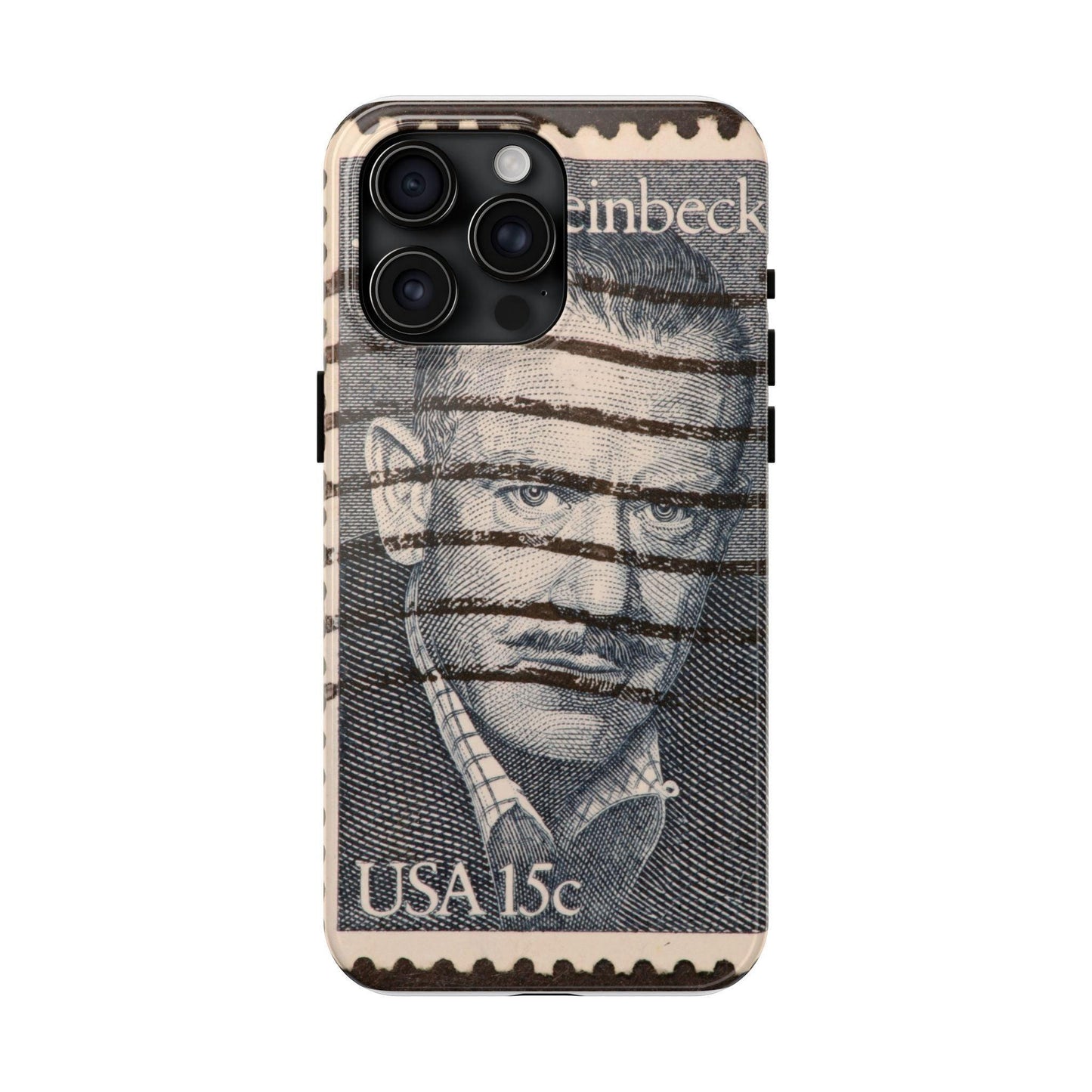 John Steinbeck USA 15c Printed Tough Phone Case for iPhone - Literary Tribute Design