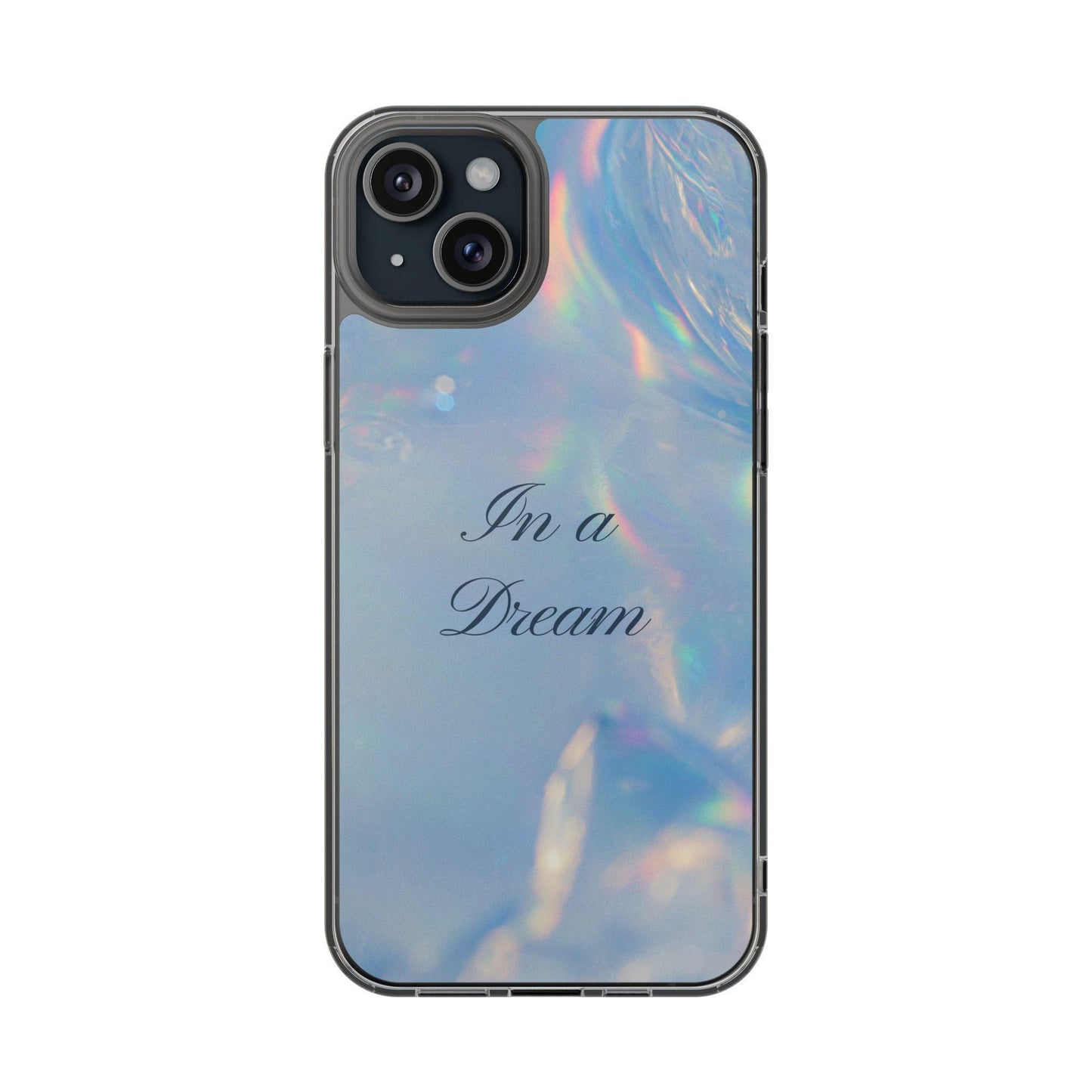In a Dream Shinny Blue Clear Cases
