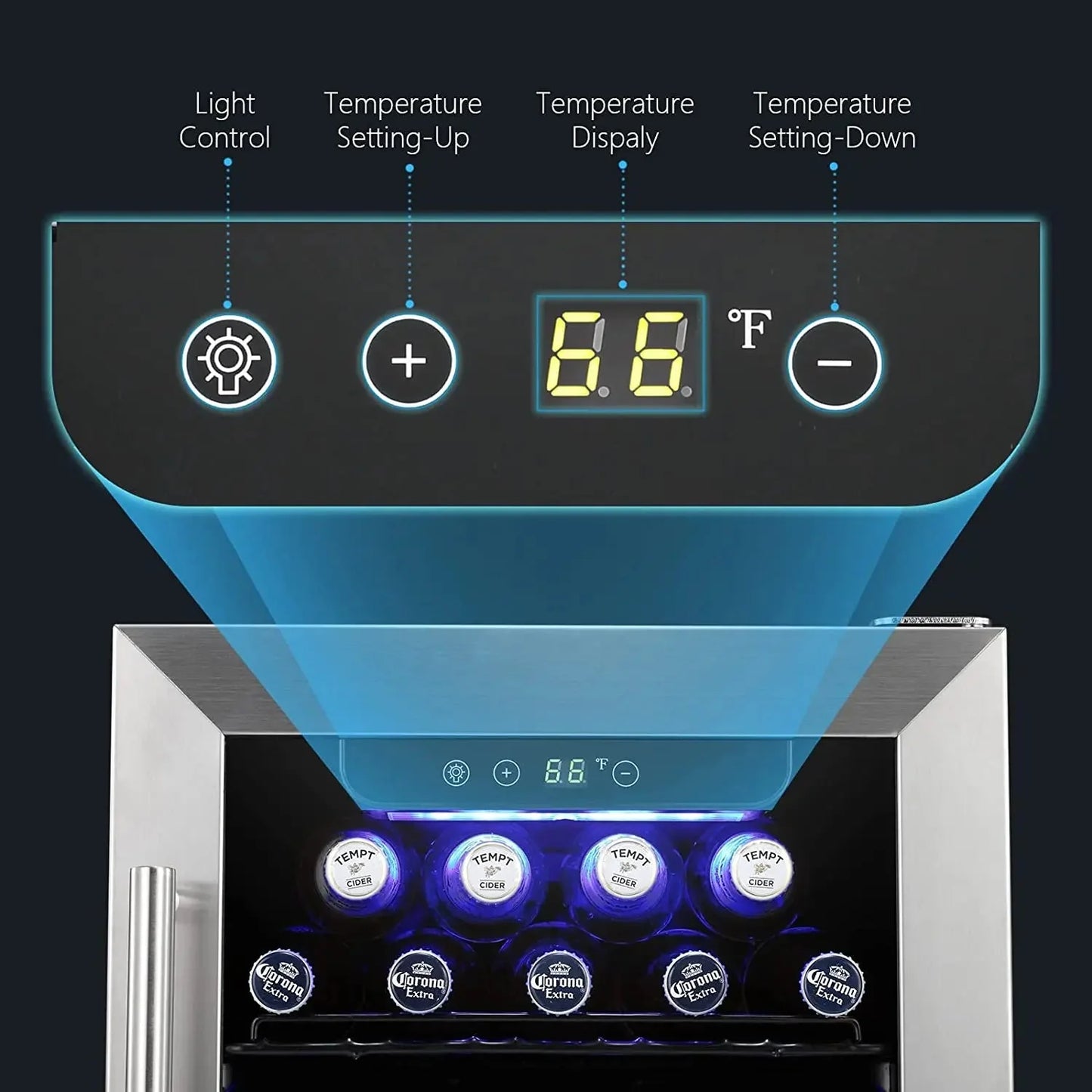 15 Inch  Beverage Refrigerator W5185B